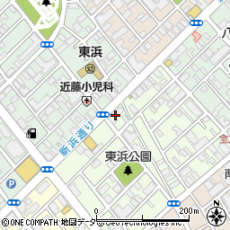 千葉県市川市入船1-18周辺の地図