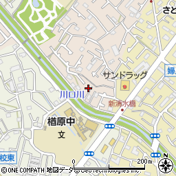 東京都八王子市犬目町206周辺の地図