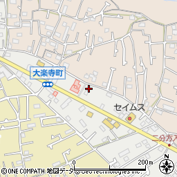 東京都八王子市大楽寺町143周辺の地図