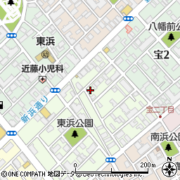 千葉県市川市入船2-12周辺の地図