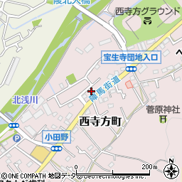 東京都八王子市西寺方町688周辺の地図