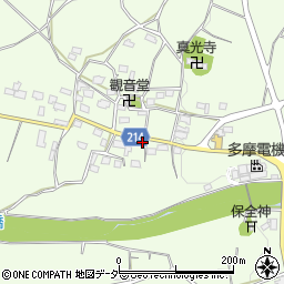 山梨県甲州市勝沼町山1517周辺の地図