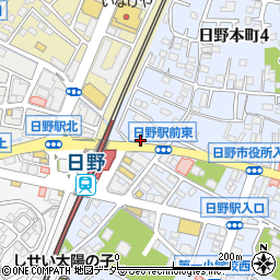 けいの家 日野駅前店周辺の地図