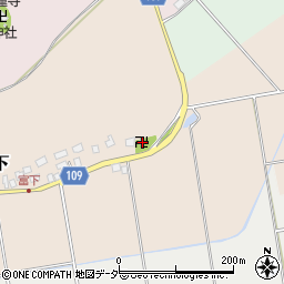 千葉県山武郡横芝光町富下684-1周辺の地図