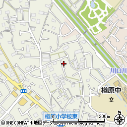 東京都八王子市楢原町1073周辺の地図