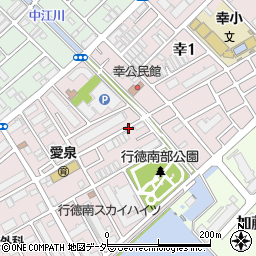 千葉県市川市幸周辺の地図
