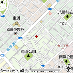 千葉県市川市入船2-15周辺の地図