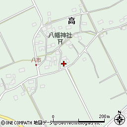 千葉県匝瑳市高4935周辺の地図