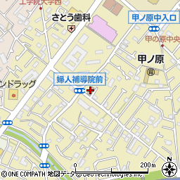 八王子中野郵便局 ＡＴＭ周辺の地図