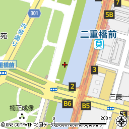 東京都千代田区皇居外苑2周辺の地図