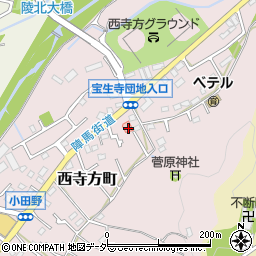 東京都八王子市西寺方町624周辺の地図