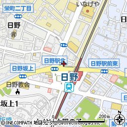 豊後高田どり酒場 日野駅前店周辺の地図