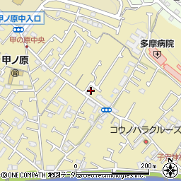 東京都八王子市中野町2625周辺の地図