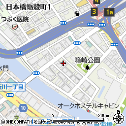 東京都中央区日本橋箱崎町15-9周辺の地図