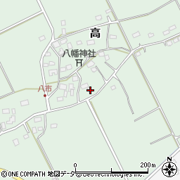 千葉県匝瑳市高4925周辺の地図