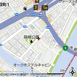 東京都中央区日本橋箱崎町周辺の地図
