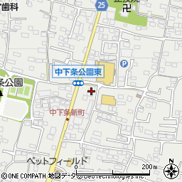 山梨中央銀行敷島支店周辺の地図