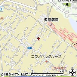 東京都八王子市中野町2095周辺の地図