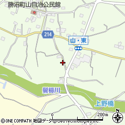 山梨県甲州市勝沼町山1367周辺の地図