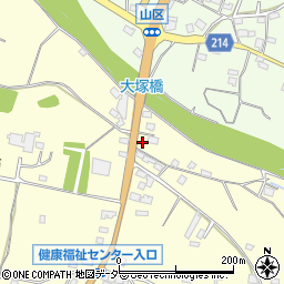 山梨県甲州市勝沼町休息1999周辺の地図