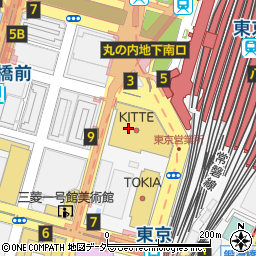 ピッツェリア エ トラットリア ダ・ボッチャーノ 東京駅KITTE周辺の地図