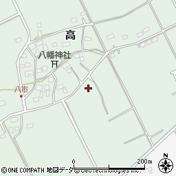 千葉県匝瑳市高900周辺の地図