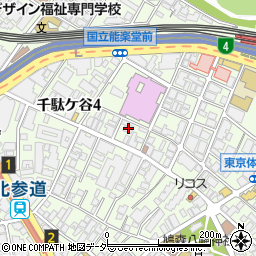 北参道ヒルズ周辺の地図