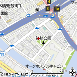 東京都中央区日本橋箱崎町18周辺の地図