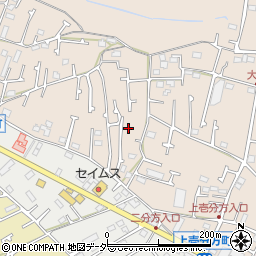 東京都八王子市上壱分方町180-15周辺の地図