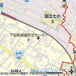東京都国立市谷保4379-6周辺の地図