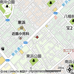 千葉県市川市入船1周辺の地図