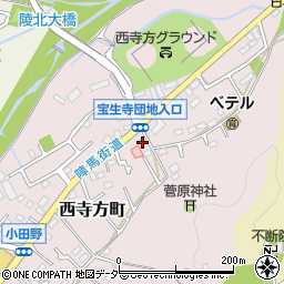 東京都八王子市西寺方町625周辺の地図
