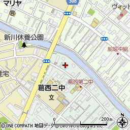 東京都江戸川区宇喜田町1006周辺の地図