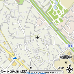 東京都八王子市楢原町1070周辺の地図