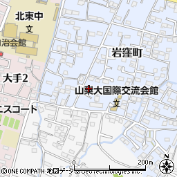 〒400-0013 山梨県甲府市岩窪町の地図