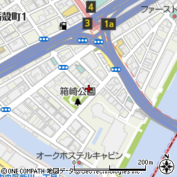 箱崎デンタルクリニック周辺の地図