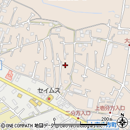 東京都八王子市上壱分方町180-16周辺の地図