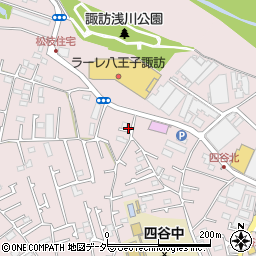 東京都八王子市諏訪町475周辺の地図