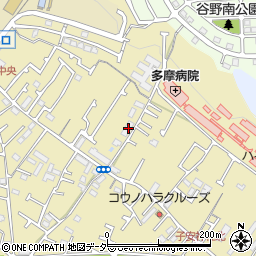 東京都八王子市中野町2628周辺の地図