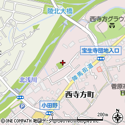 東京都八王子市西寺方町1304周辺の地図