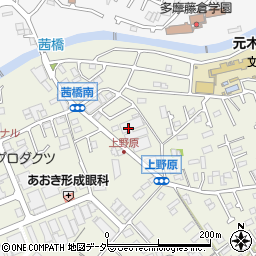東京都八王子市下恩方町793周辺の地図