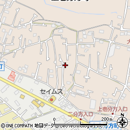 東京都八王子市上壱分方町180-17周辺の地図