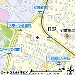 東京都日野市日野1285周辺の地図