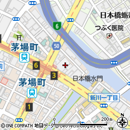 東京都中央区日本橋茅場町1丁目13周辺の地図