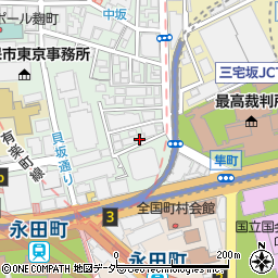 東京都千代田区平河町2丁目14周辺の地図