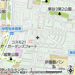 株式会社三幸水戸屋　北砂店周辺の地図