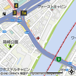 東京都中央区日本橋箱崎町30周辺の地図