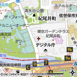 赤坂維新號周辺の地図