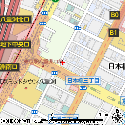居酒屋 銀の月 八重洲店周辺の地図