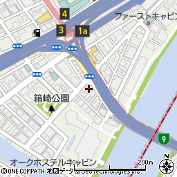 東京都中央区日本橋箱崎町27周辺の地図